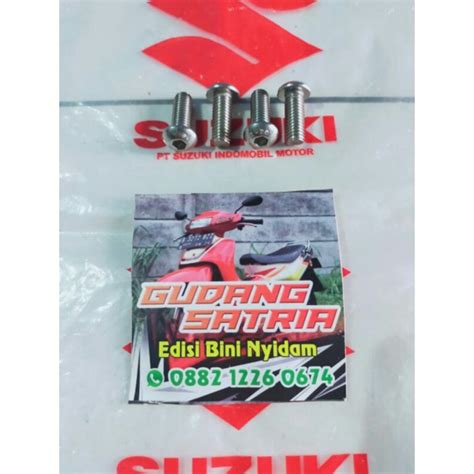 Jual Baut L Step Baut Kupingan Rangka Suzuki Satria T Lumba Hiu Lscm