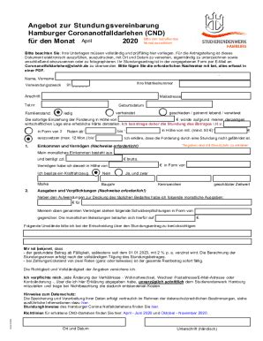 Ausfüllbar Online Hinweise fr Antragstellung Stundung des Hamburger