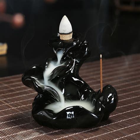 3 Types Ceramic Incense Burner Back Flow Incense Burner Home Ornaments