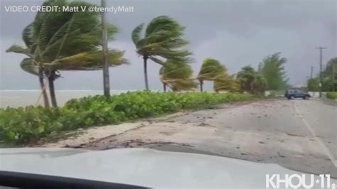 Hurricane Ian Rushes Past Coast Of Grand Cayman Island Khou