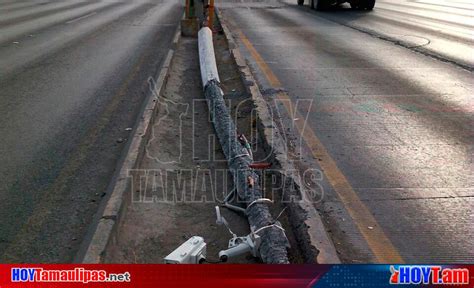 Hoy Tamaulipas Vandalizan Torres De Camaras De Vigilancia En Sur De