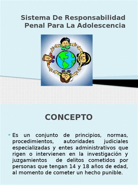 Sistema De Responsabilidad Penal Para La Adolescencia Pdf Derecho Penal Ley Procesal