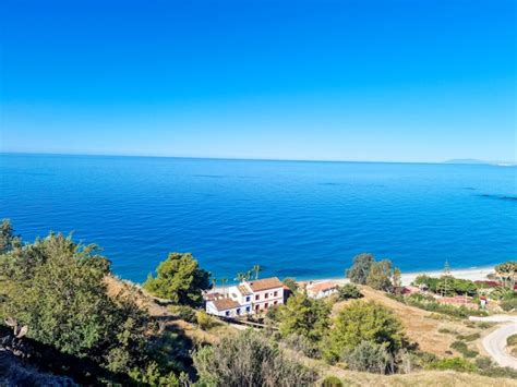 Vista Del Mar Mediterr Neo Desde La Costa De Maro Foto Premium