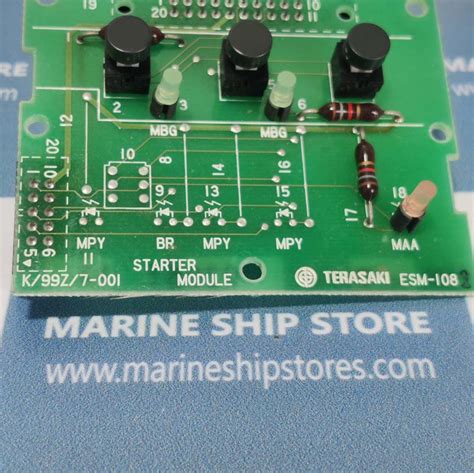 Terasaki Esm 108 K 99z 7 001 Starter Module Marine Ship Store