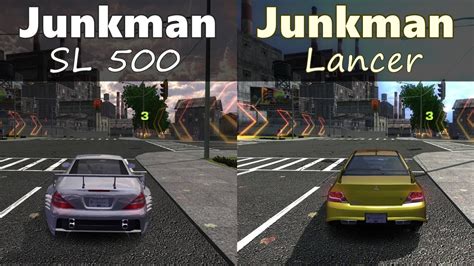 SL 500 VS Lancer Junkman Performance Drag Race In NFS MW YouTube