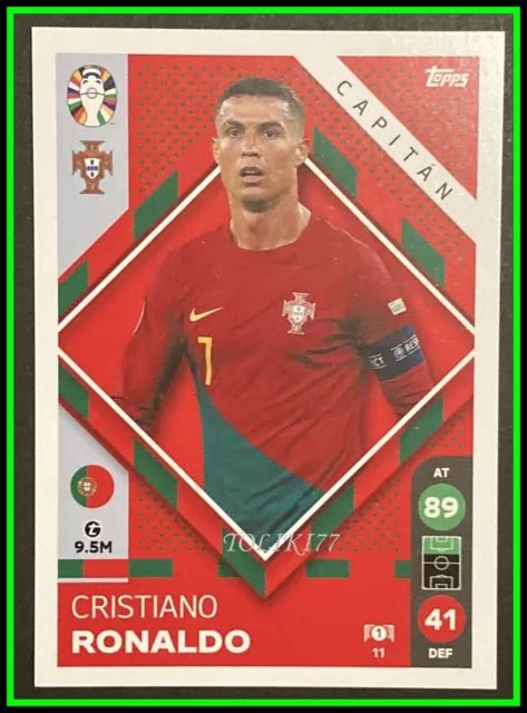 Topps Match Attax Uefa All Stars Euro Germany Cristiano