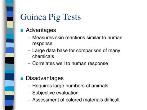 Ppt Animal Models For Predicting Sensitization Potential Powerpoint