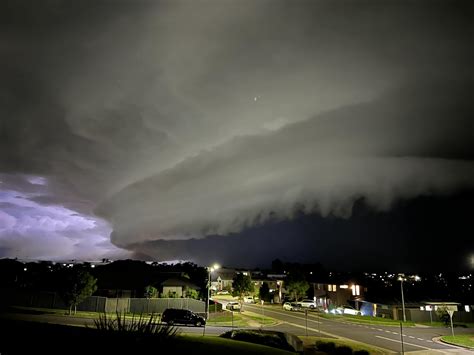 Severe Thunderstorms Were Observed Across Various Region Of Nsw South