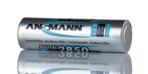 5035092 Ansmann Ansmann Aa Nimh Rechargeable Aa Batteries 285ah 12v Pack Of 4 536 473