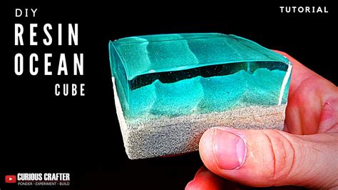 DIY Resin Ocean Cube Tutorial YouTube