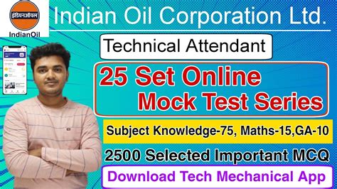 IOCL Technical Attendant Online Test Series IOCL Technical Attendant