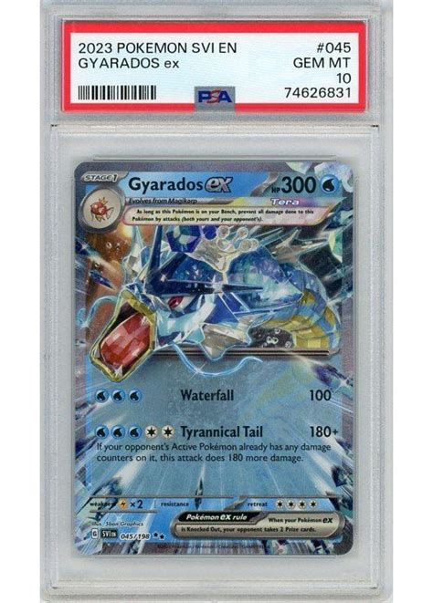 Gyarados Ex Psa Gradede Pokemon Kort P Pokemons Dk