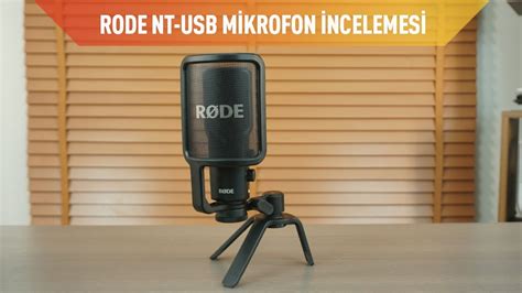 Rode Nt Usb Mikrofon İncelemesi Youtube