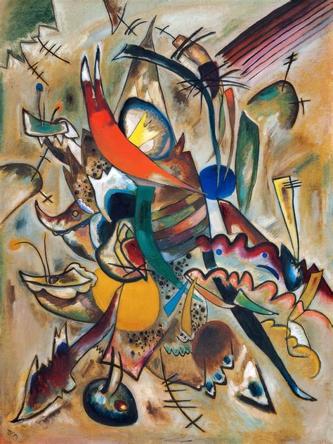 Dipinto Con Punti Wassily Kandinsky Stampa D Arte