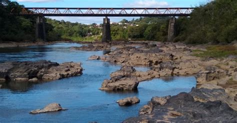 Como A Estiagem Afeta O N Vel Do Rio Itaja A U Em Blumenau Informe