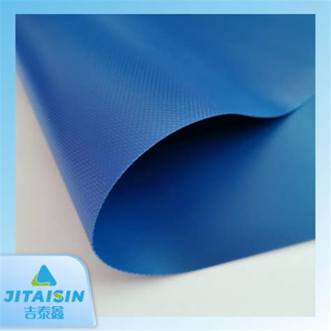 610GSM 650GSM 1000d 0 5mm 100 Polyester PVC Fabric Roll Vinyl Tarp PVC