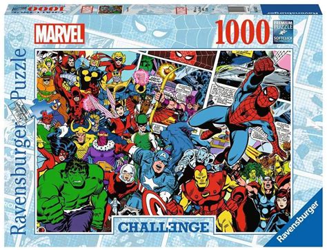 Ravensburger Marvel Challenge 1000 Piece Puzzle – The Puzzle Collections