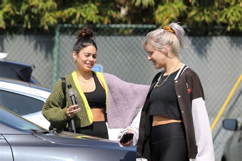 Vanessa Hudgens In Short Leggings Hot Celebs Home