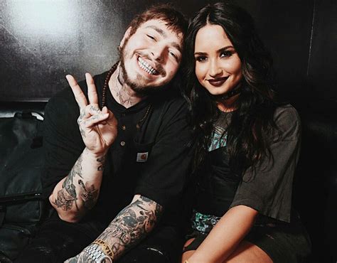 Demi Lovato and Post Malone Behind the Scenes of Emo Nite | June 6 ...