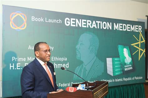 Ethiopian Embassy Introduces 'Medemer Generation' Book By Nobel Laureate Abiy Ahmed In Pakistan ...