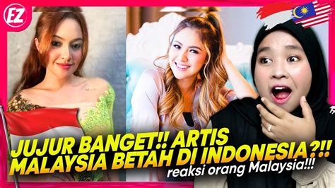 JUJUR BANGET PENGALAMAN ARTIS MALAYSIA SANGAT BETAH DI INDONESIA