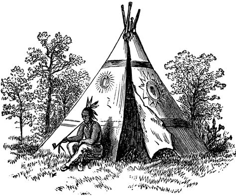 Teepee Clipart Etc