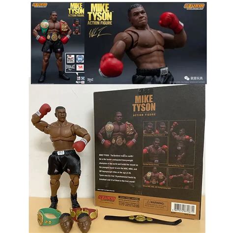 Figura De Acci N Coleccionable De Mike Tyson B Xer De Boxeo De Storm