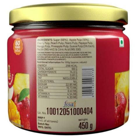 Morton Mixed Fruit Jam 450 G Jiomart