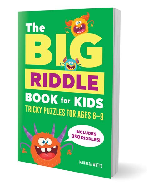 The Big Riddle Book for Kids: Tricky Riddles for Kids - Happy Toddler ...