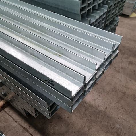 Hot Rolled H Beam Galvanized Steel Ss400b 100UC U Channel ASTM A36 Steel Structural Building