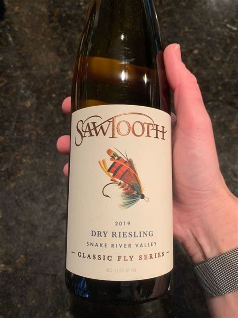 2022 Sawtooth Riesling Classic Fly Series Dry Riesling Usa Idaho