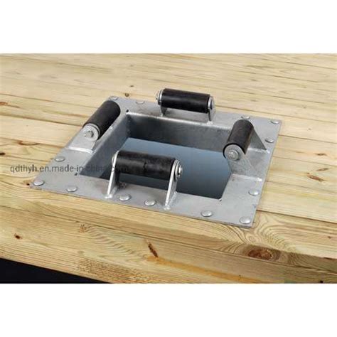 Internal Square Pile Guides Dock Hardware With Hot Dipped Galvanized