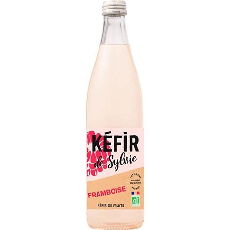 DE SYLVIE Kéfir framboise bio 50 cl selfdrinks