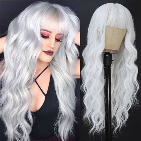 10 Best Long White Wigs With Bangs For A Flawless Look