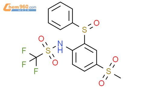 62677 43 4 Methanesulfonamide 1 1 1 Trifluoro N 4 Methylsulfonyl 2