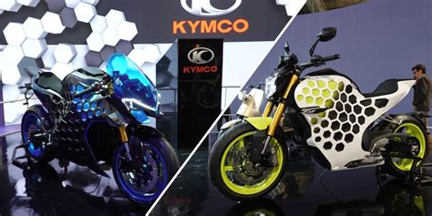 KYMCO RevoNEX and SuperNEX electric motorcycles unveiled