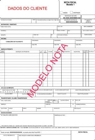 Topo 47 Foto Modelo De Nota Fiscal Br Thptnganamst Edu Vn