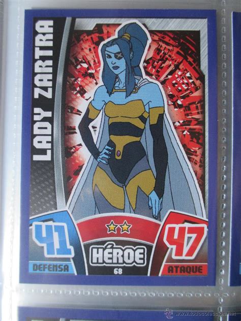 Trading Card Marvel Avengers Hero Attax Lady Za Comprar Trading Cards Antiguas En