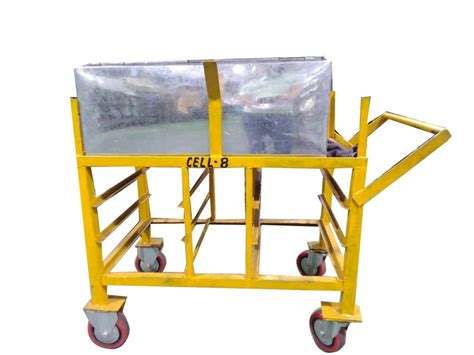 Mild Steel Industrial Material Handling Trolleys At Rs Kg In Sonipat