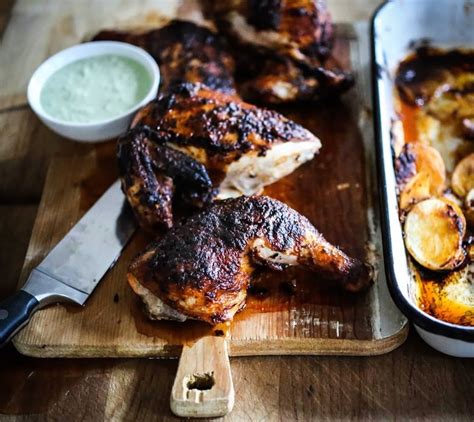 Portuguese Chicken With Crispy Potatoes