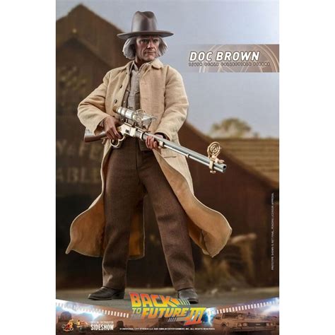 Doc Brown MMS617 Hot Toys Figure Back To The Futur 3