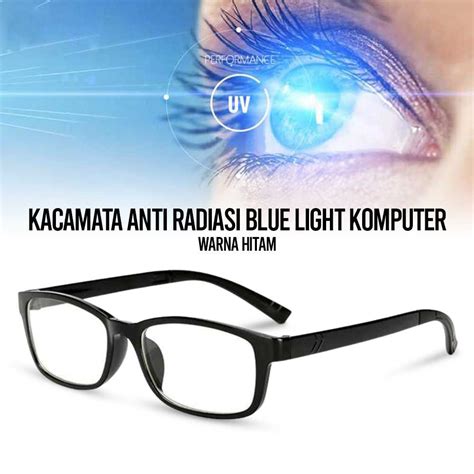 UVLAIK Kacamata Anti Radiasi Blue Light Komputer B KPP1 Black