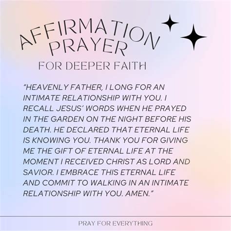 11 Powerful Affirmation Prayers