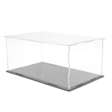 Acrylic Display Box Perspex Case Self Assembly Pla Grandado