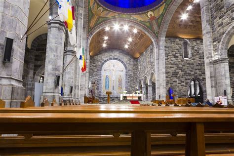 Visiting the Galway Cathedral Stock Photo - Image of window, worship ...