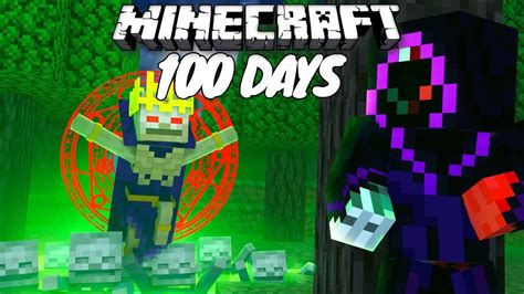 I Survived Days As A Wizard In Hardcore Minecraft Youtube