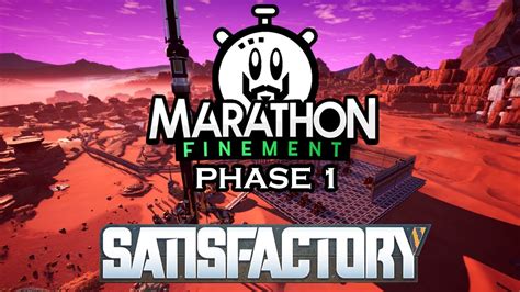 SATISFACTORY ELEVATOR P3 CHALLENGE SUB 12H PHASE 1 MARATHONFINEMENT