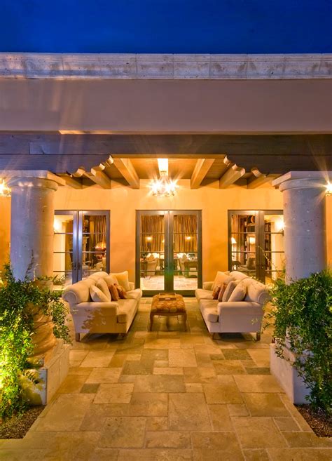 Hacienda Style Mediterranean Patio Phoenix By Mike Wachs