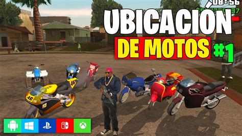 Ubicación de Motos en GTA San Andreas YouTube