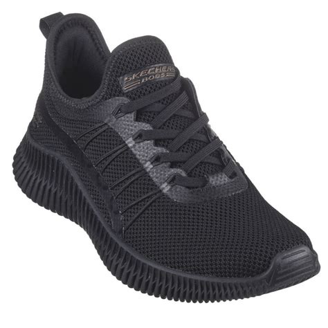 Skechers Bobs Geo New Aesthetics Damen Sneaker Schwarz Trendbereich